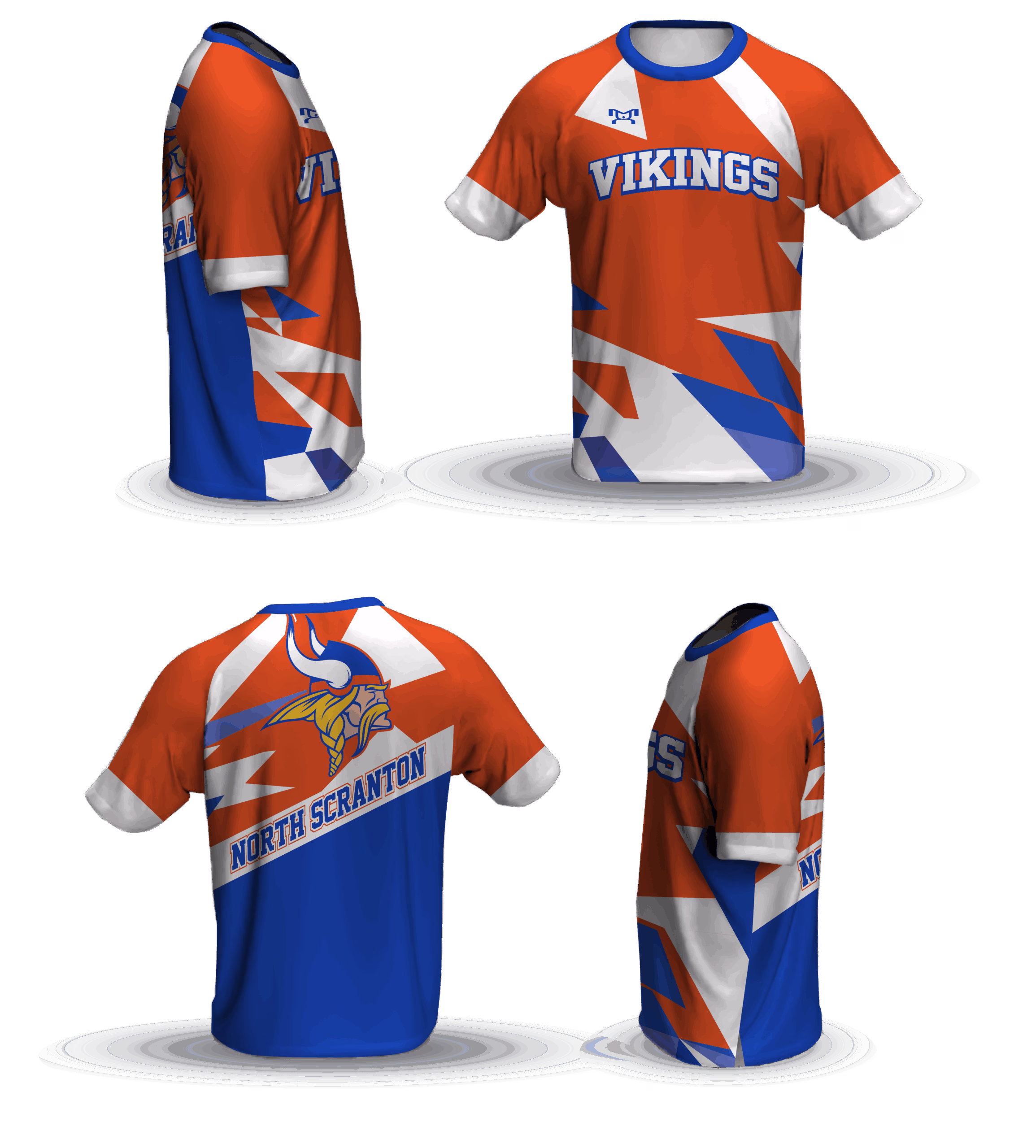 North Scranton Vikings Loose Short Sleeve Dri-Fit