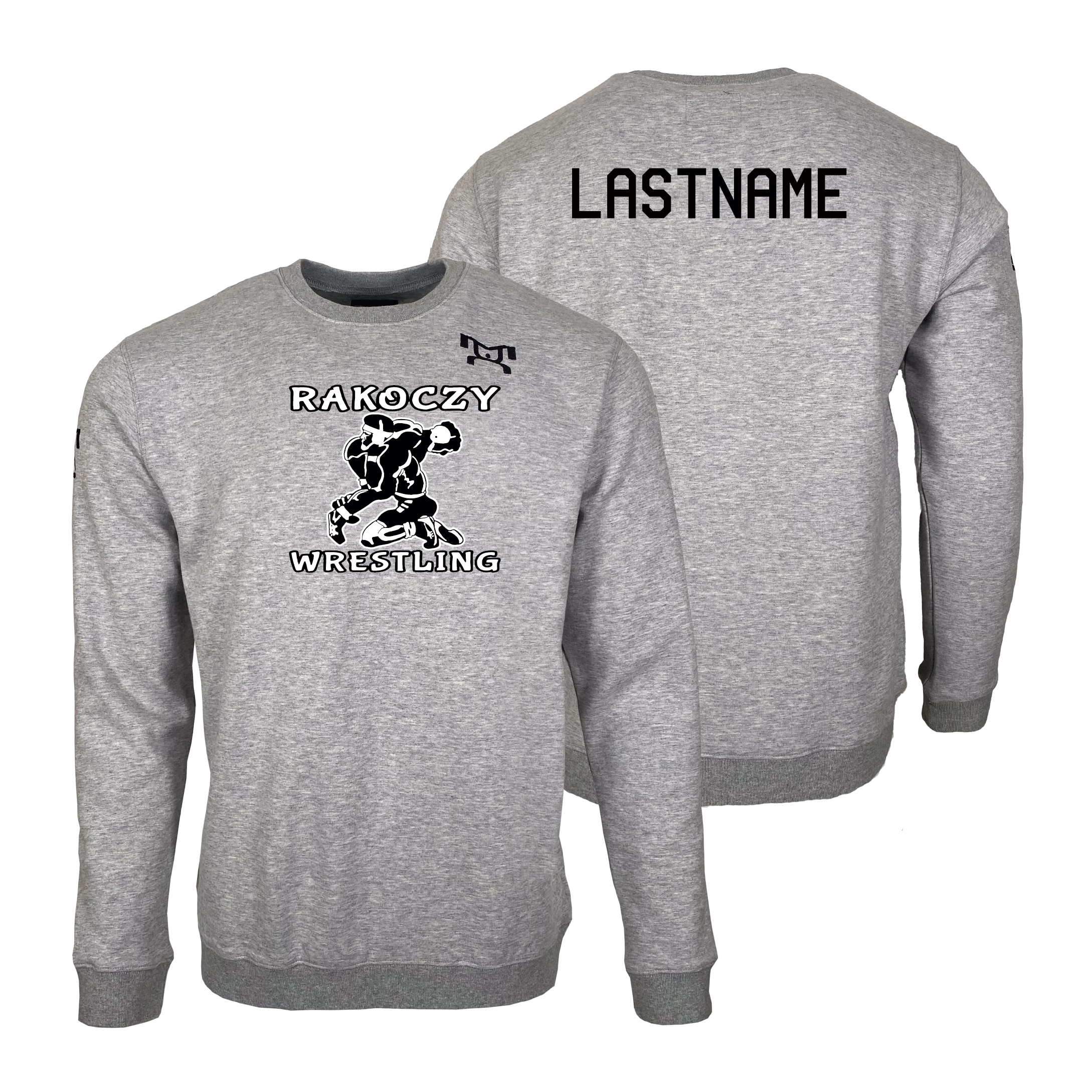 Rakoczy Wrestling Club MyHOUSE Heat Press Challenger Crewneck