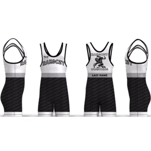 Rakoczy Wrestling Club White Men's Singlet