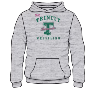 Trinity High School (Camp Hill) Women's  Custom Sublimated Decal Grey Hoodie