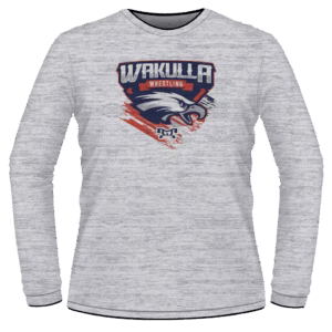 Wakulla Wrestling Custom Sublimated Decal Long Sleeve