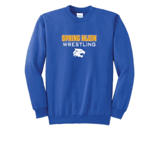 Spring Klein Heat Press BLUE Crewneck 2025