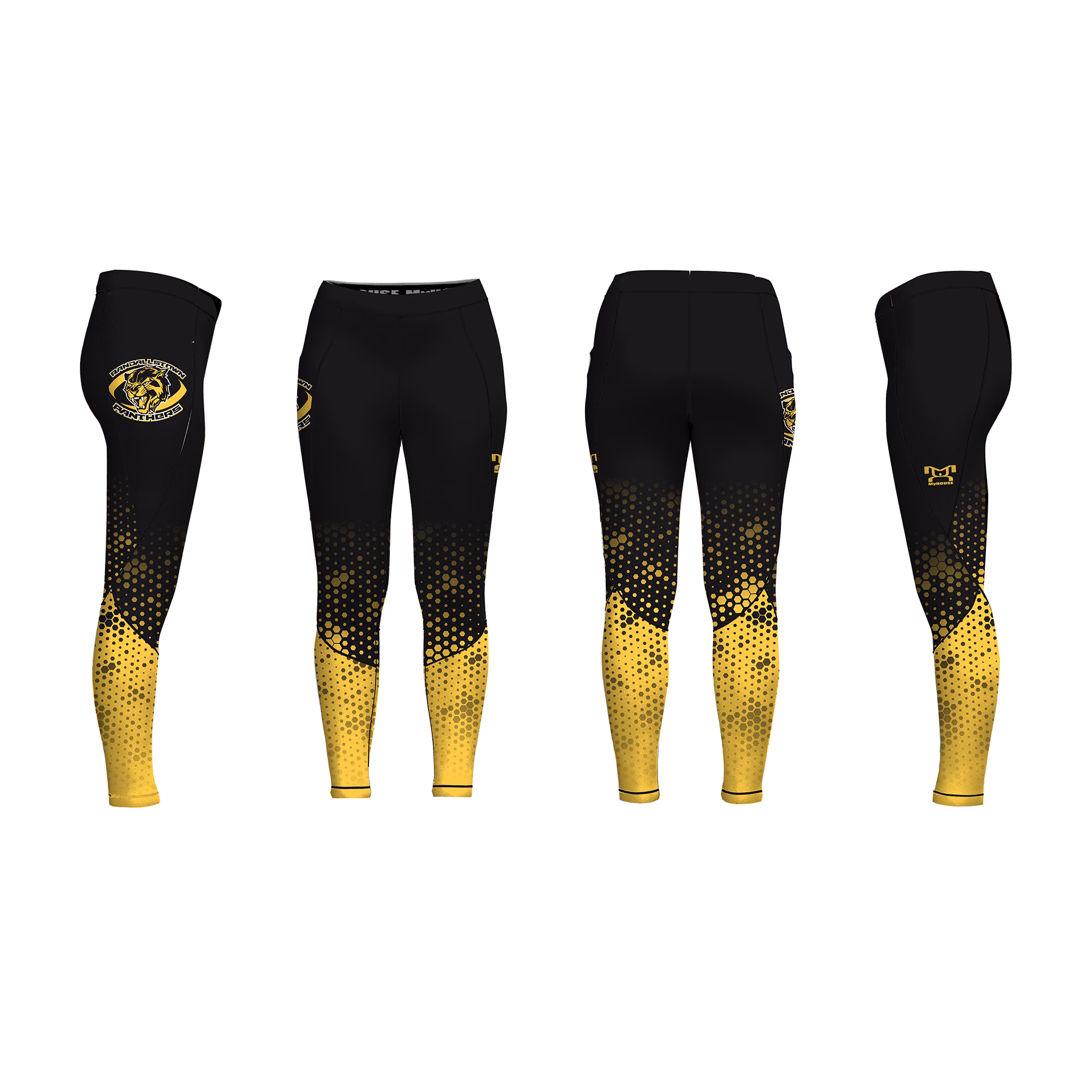 Randallstown Youth Football Women's Full Length Pocket Leggings