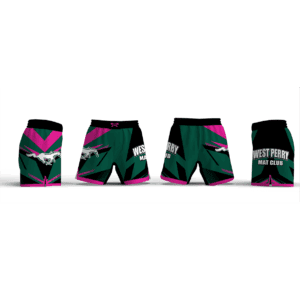 West Perry Mustangs Pink Women's 6" Fight Short 2025
