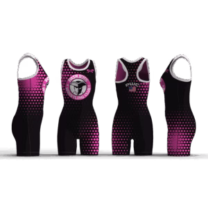 Patriots Wrestling Black Women's Custom Singlet 2025