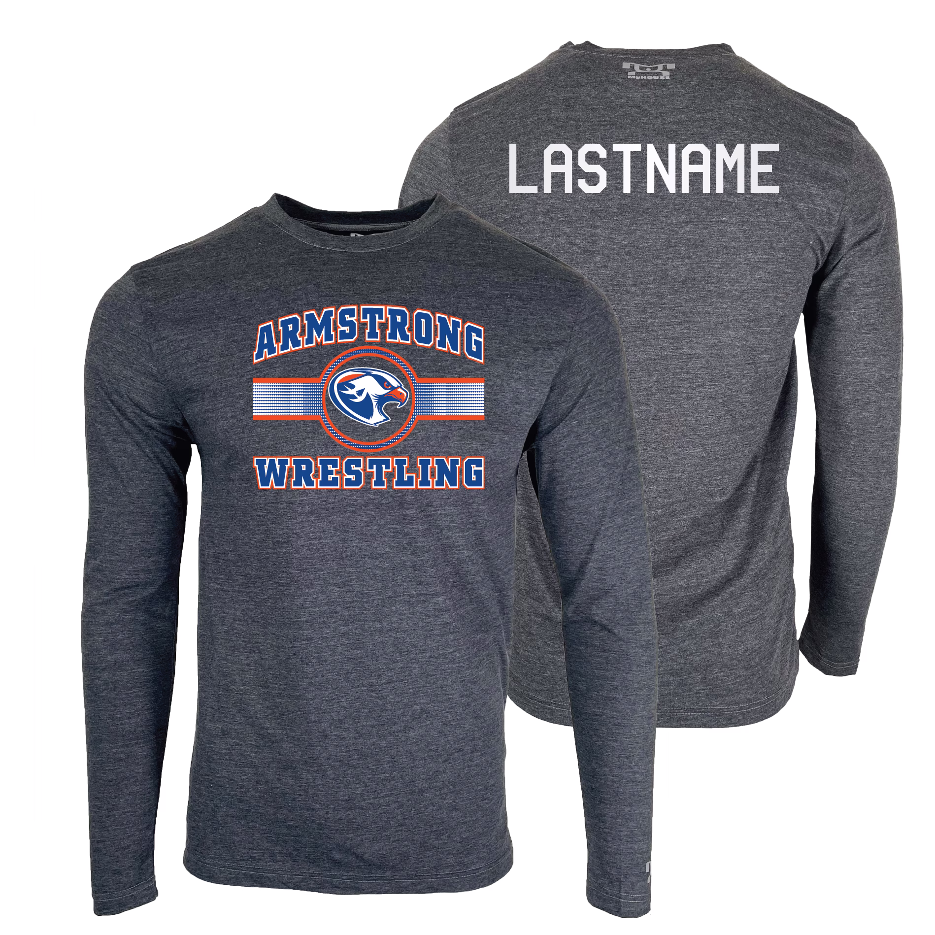 Armstrong Youth Custom Heat Press Long Sleeve T-Shirt
