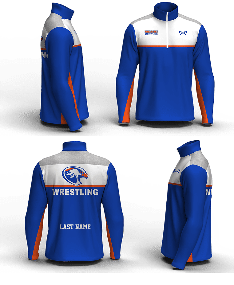 Armstrong Youth Men's Mid-Weight Custom Quarter Zip