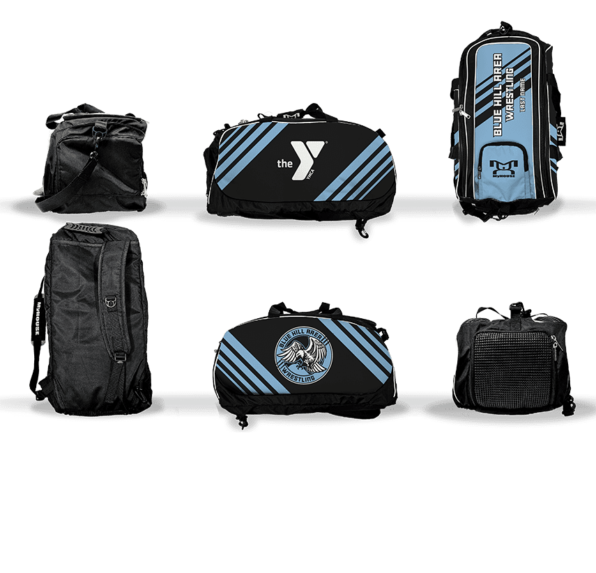 Blue Hill Area Wrestling Duffle Gear Bag