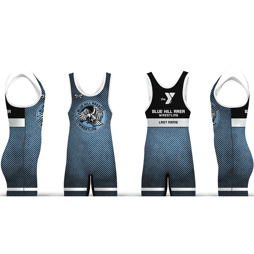 Blue Hill Area Wrestling Men's Singlet
