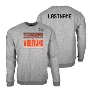 Cashmere Wrestling MyHOUSE Heat Press Challenger Crewneck