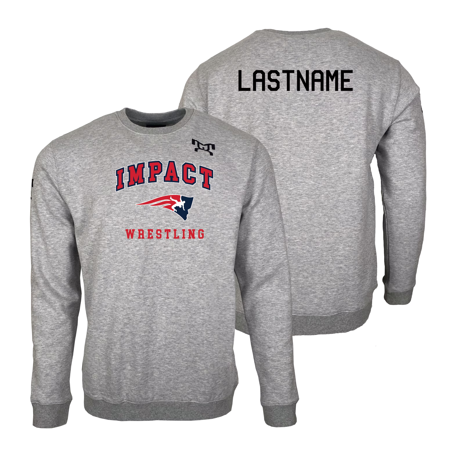 Impact Wrestling Club MyHOUSE Heat Press Challenger Crewneck