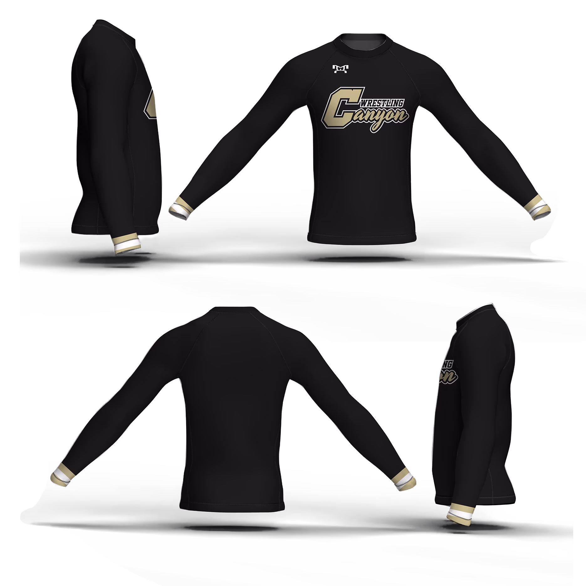 Canyon Men's Long Sleeve Compression Shirt