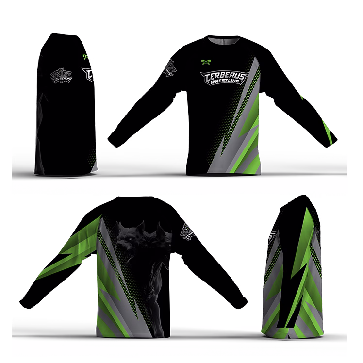 Cerberus Wrestling Club Loose Long Sleeve Dri-Fit