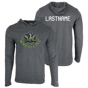 Cerberus Wrestling Club Custom Heat Press Long Sleeve Hoodie T-Shirt