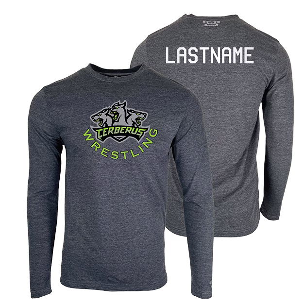 Cerberus Wrestling Club Custom Heat Press Long Sleeve T-Shirt