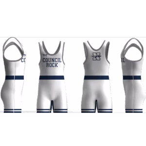 Council Rock North White Men's Singlet