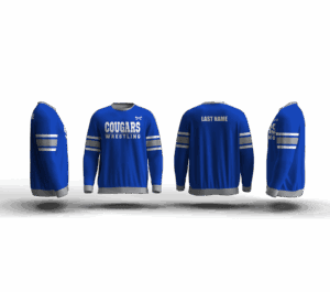 Cougar Wrestling Elite Sublimated Crewneck