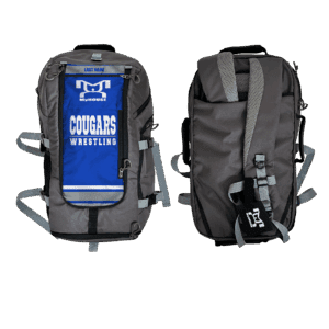 Cougar Wrestling Hybrid Gear Bag (THIS WILL SHIP IN 6-8 WEEKS)