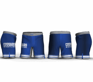 Cougar Wrestling Men's 9" Fight Short