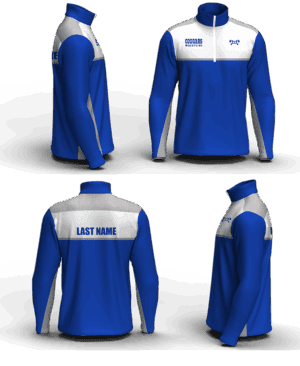 Cougar Wrestling Men's Mid-Weight Custom Quarter Zip