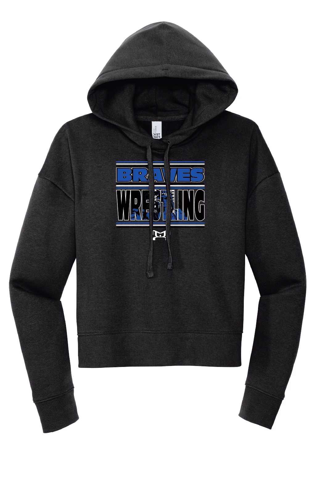 Williamstown Youth Wrestling Heat Press black Hoodie