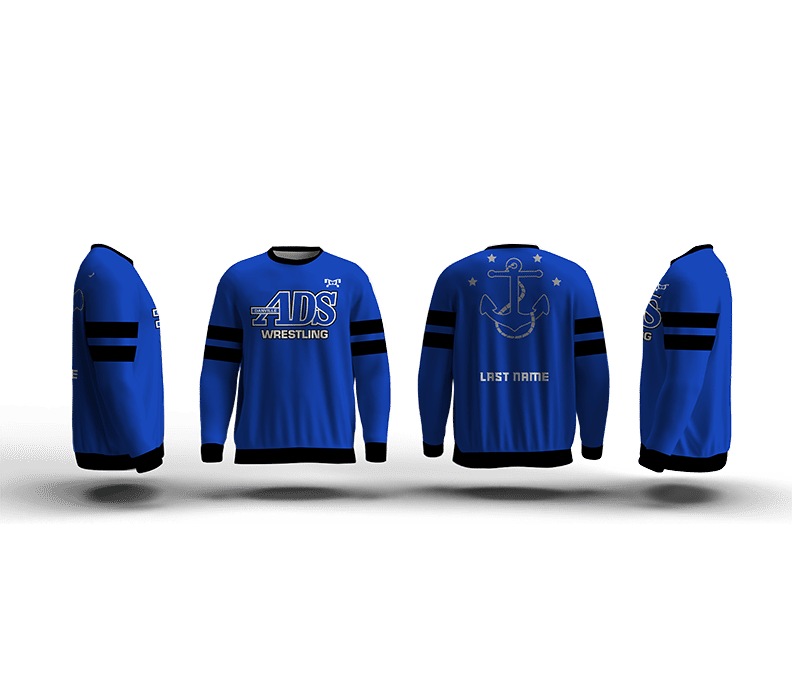 Danville Admirals Wrestling Elite Sublimated Crewneck