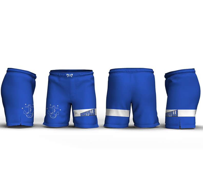 Danville Admirals Wrestling Men's 9" Fight Short