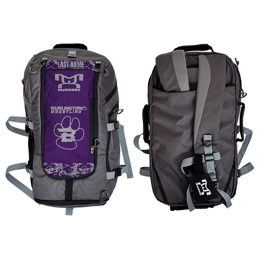 Burlington Girls Wrestling Hybrid Gear Bag (THIS WILL SHIP IN 6-8 WEEKS)