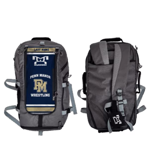 Penn Manor Wrestling Hybrid Gear Bag (THIS WILL SHIP IN 6-8 WEEKS)