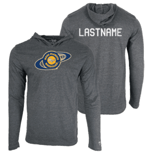 MARS YOUTH Custom Heat Press Long Sleeve Hoodie T-Shirt