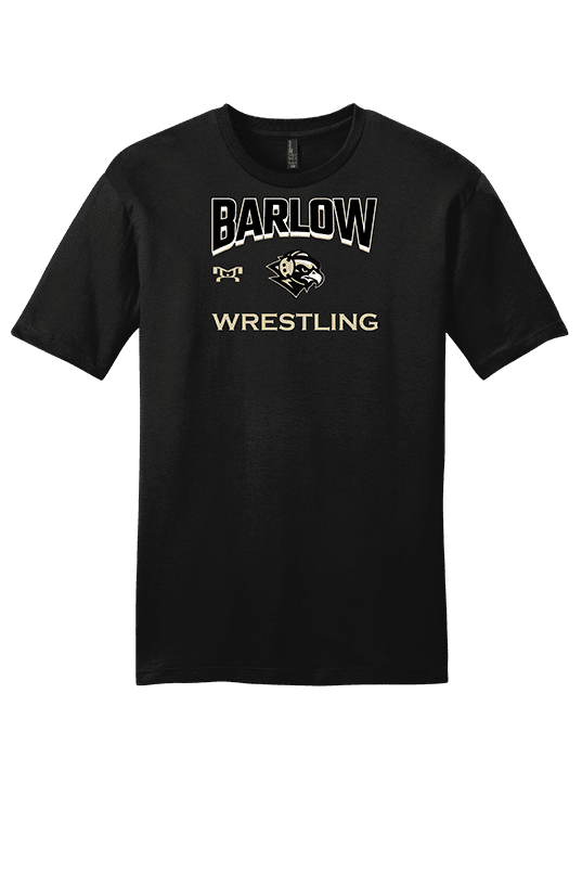 Joel Barlow Custom Black Heat Press T-Shirt