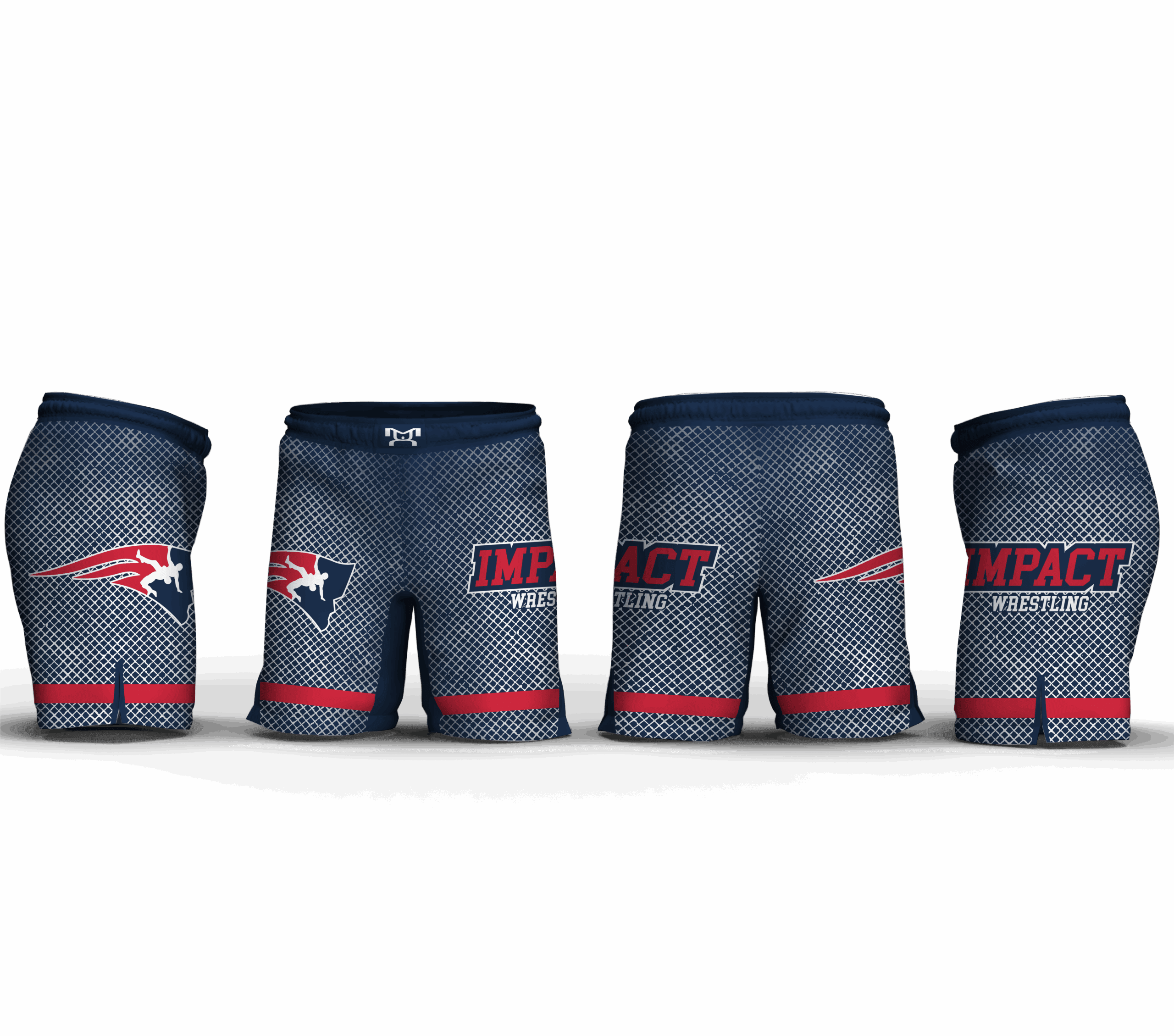 Impact Wrestling Club Men's 9" Fight Short