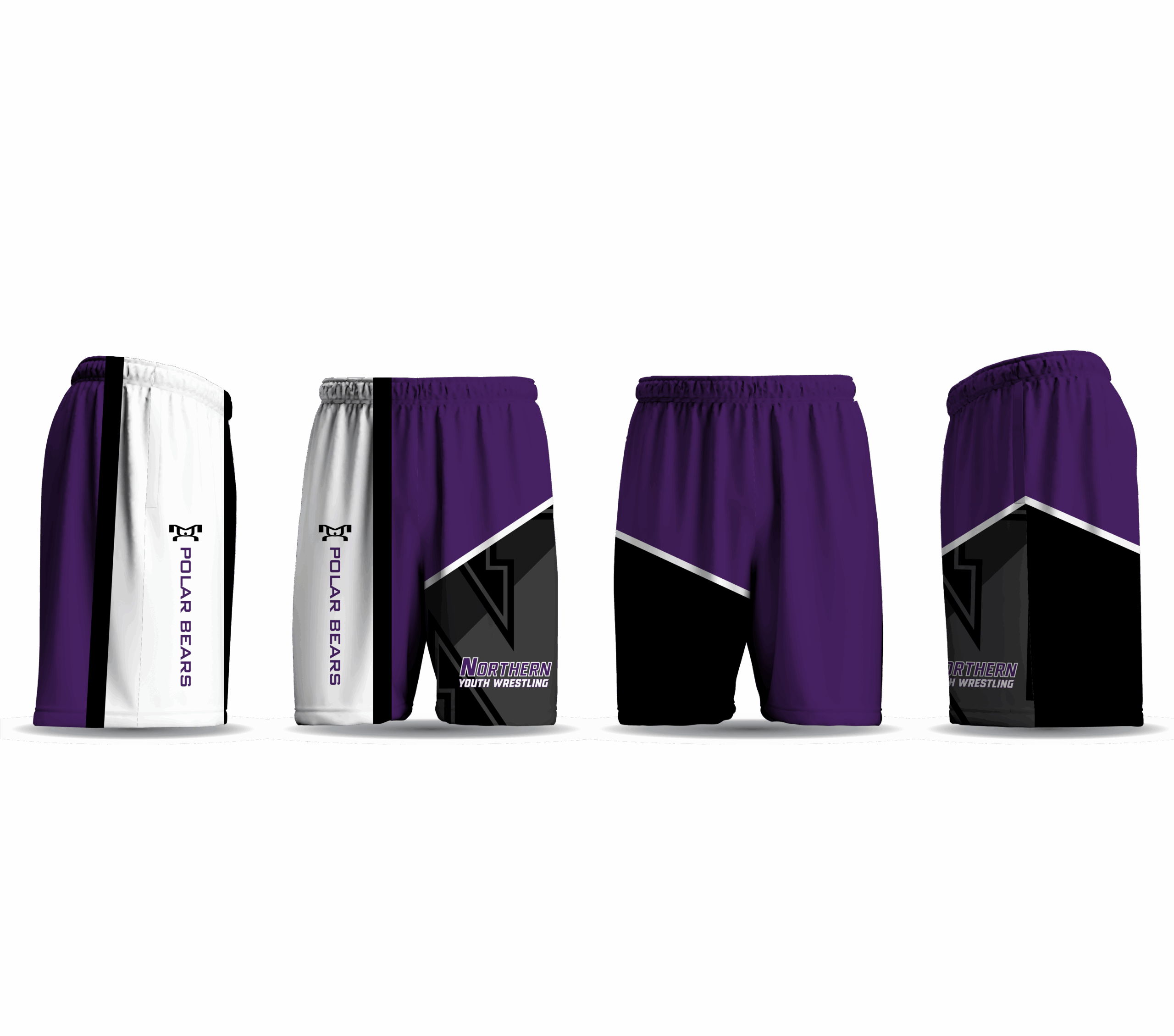 Northern York Youth Wrestling Evolve Mesh Short