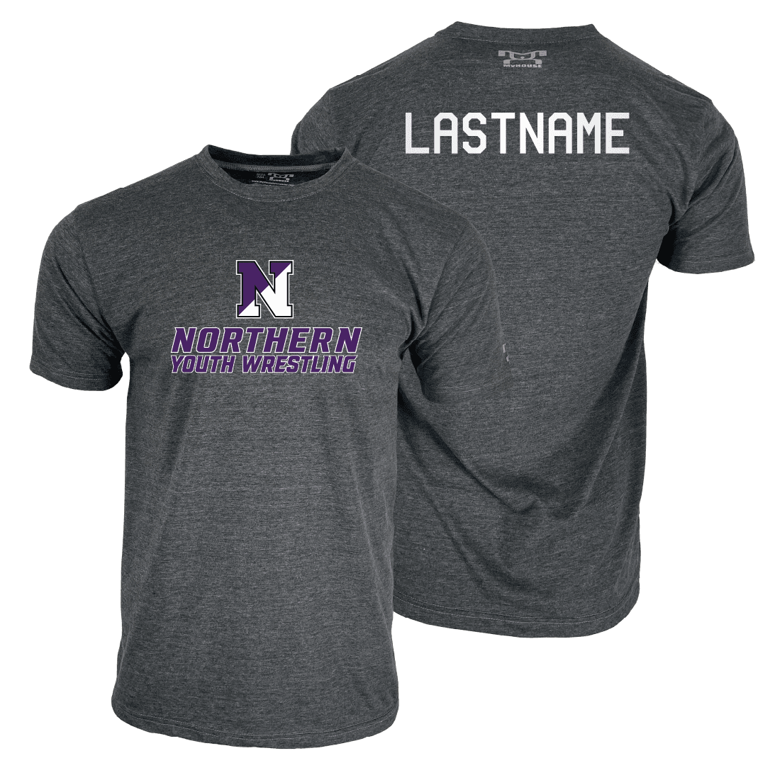 Northern York Youth Wrestling Custom Heat Press Short Sleeve T-Shirt