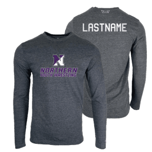 Northern York Youth Wrestling Custom Heat Press Long Sleeve T-Shirt