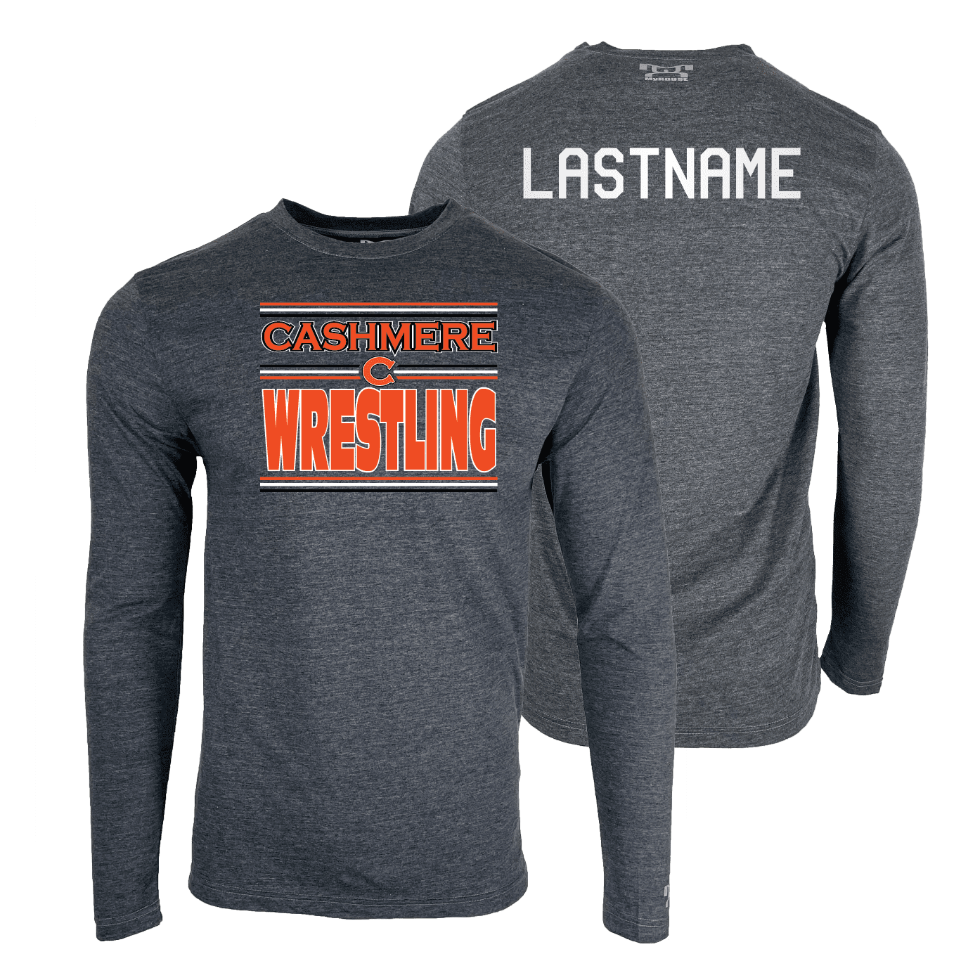 Cashmere Wrestling Custom Heat Press Long Sleeve T-Shirt