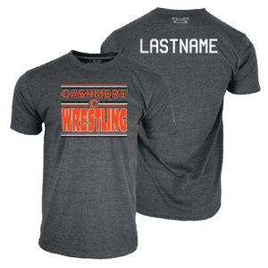 Cashmere Wrestling Custom Heat Press Short Sleeve T-Shirt