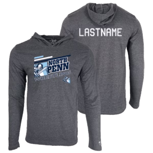 North Penn High School Custom Heat Press Long Sleeve Hoodie T-Shirt