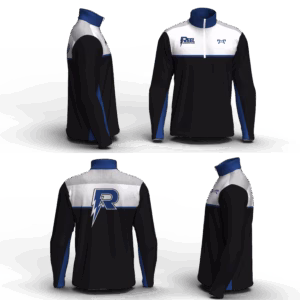 Reel Wrestling Club Men's Mid-Weight Custom Quarter Zip