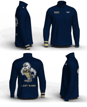 Bald Eagle Area Men's Mid-Weight Custom Quarter Zip