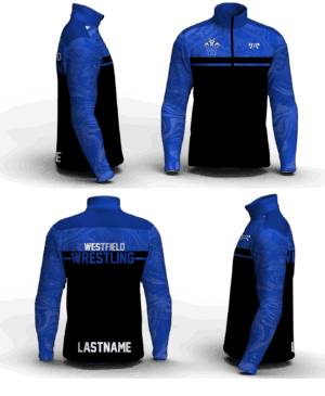 Westfield Youth Wrestling Men's Mid-Weight Custom Quarter Zip