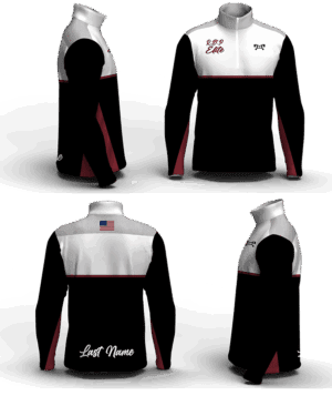 R.D.P. Elite Wrestling Club Men's Mid-Weight Custom Quarter Zip