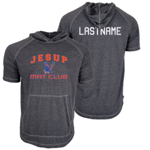 Jesup Mat Club Custom Heat Press Short Sleeve Hoodie T-Shirt