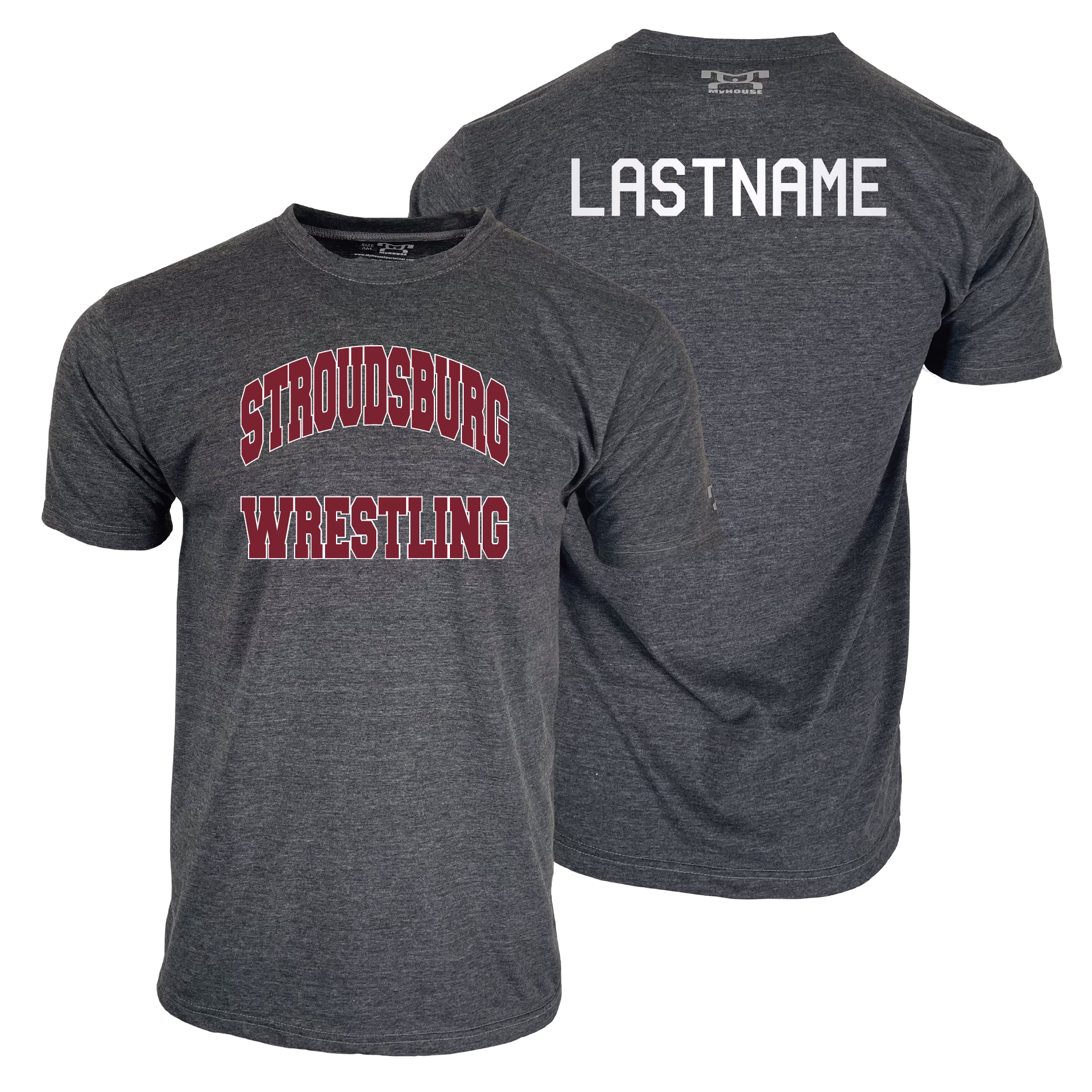 Stroudsburg High School Custom Heat Press Short Sleeve T-Shirt