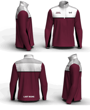 Stroudsburg High School Men's Mid-Weight Custom Quarter Zip