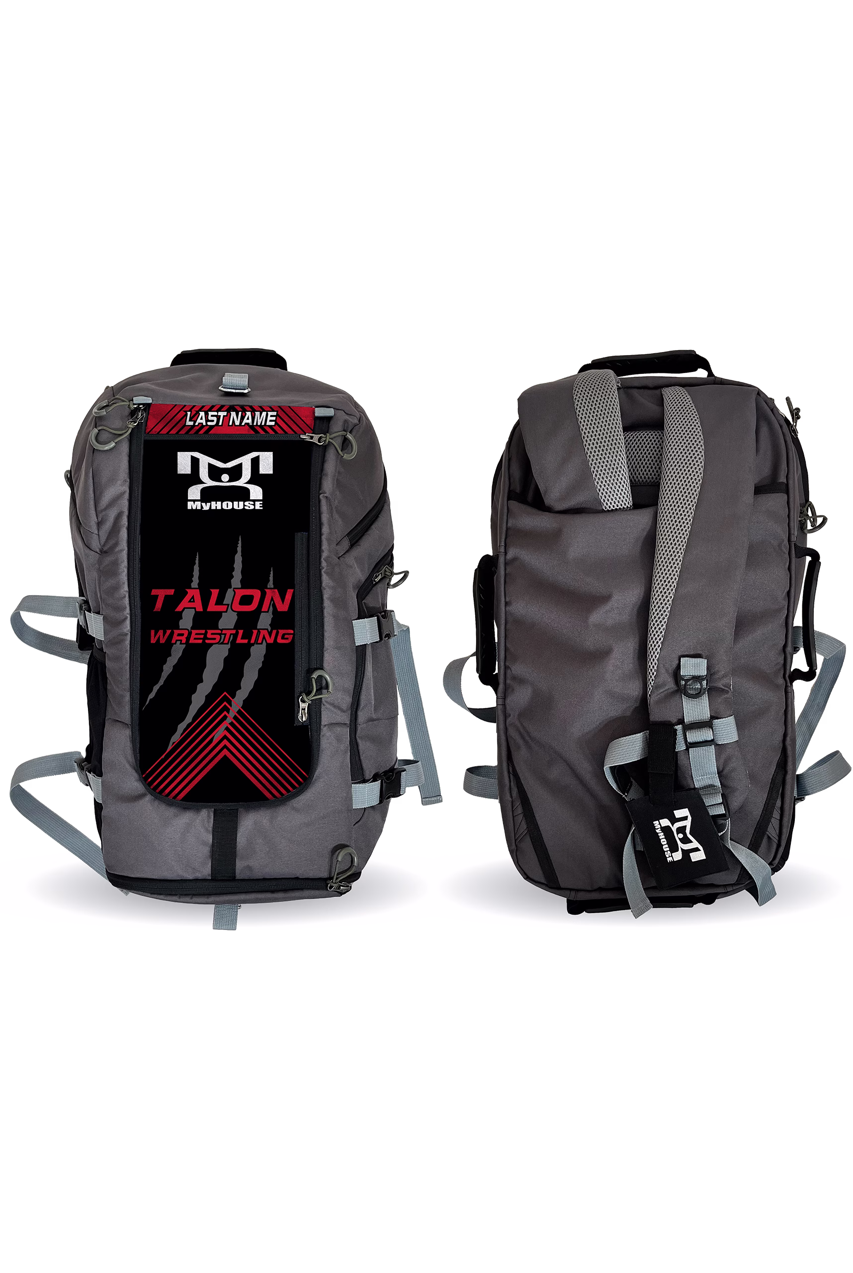 Talon Wrestling Club Hybrid Gear Bag (THIS WILL SHIP IN 6-8 WEEKS)
