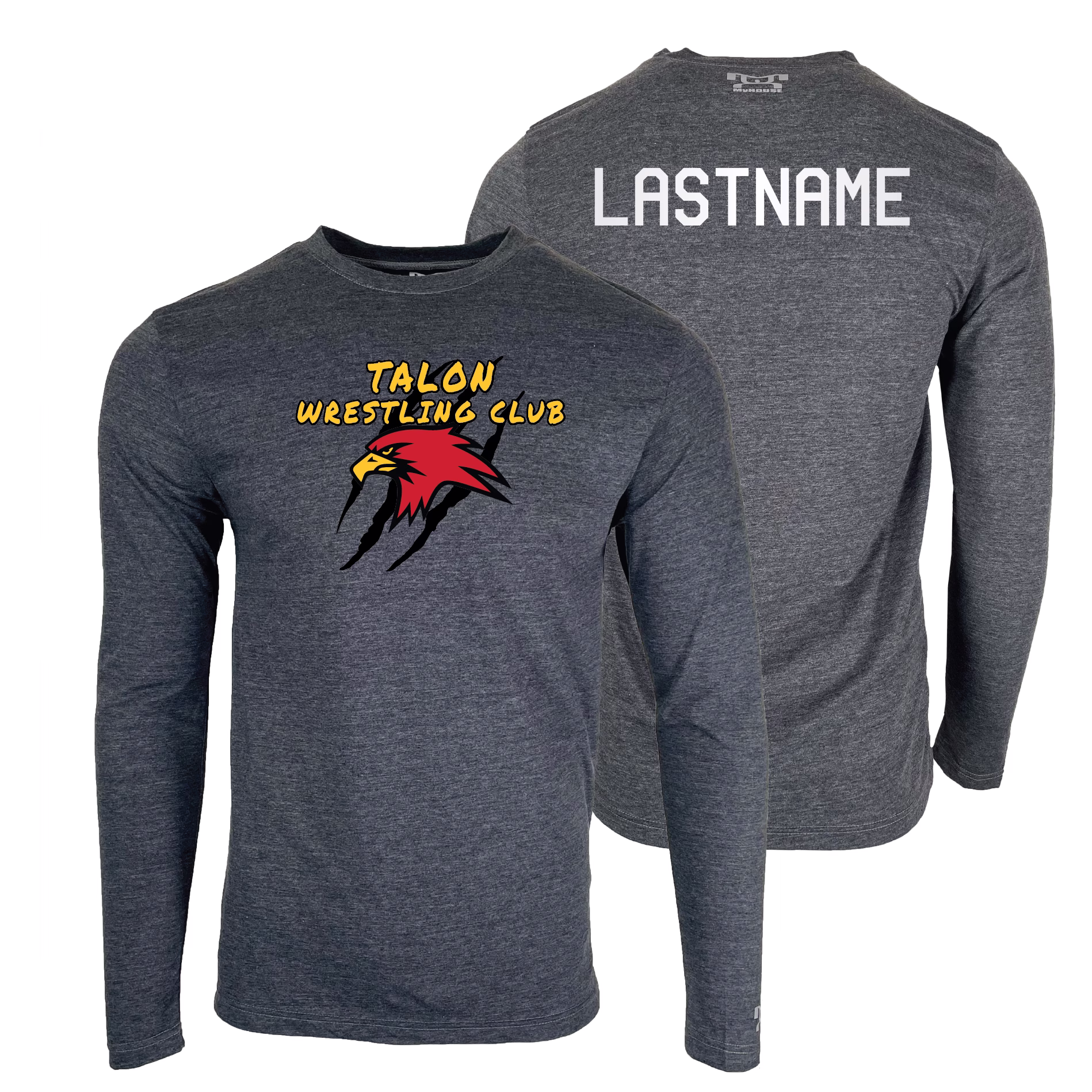 Talon Wrestling Club Custom Heat Press Long Sleeve T-Shirt