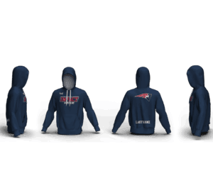 Impact Wrestling Club Custom Unisex Sublimated Hoodie