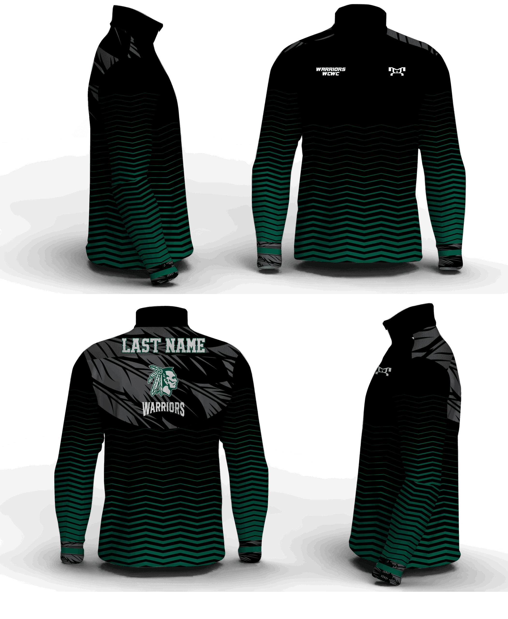 Williamson County Men's Mid-Weight Custom Quarter Zip