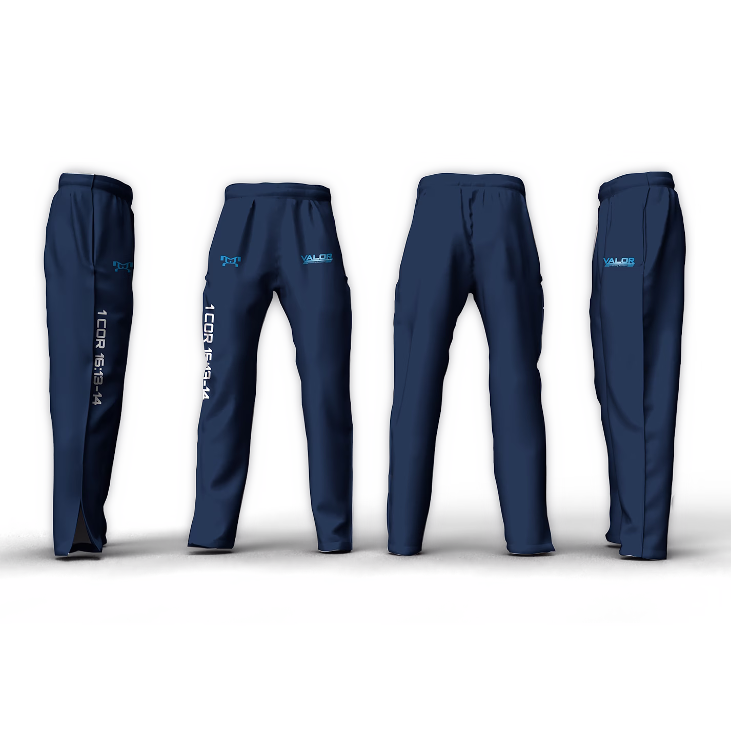 VALOR WRESTLING ACADEMY Athletic Pant (Tapered/Zipper)